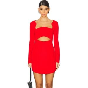 MISHA x REVOLVE Hazel Mini Dress in Scarlet Red